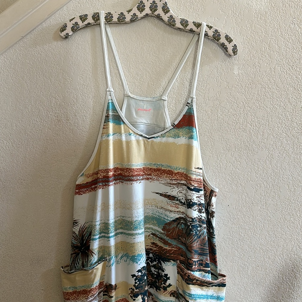 RARE Free People Movement | Hot Shot Printed Onesie | Medium - Picture 8 of 16